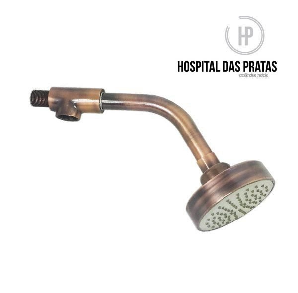 Banho De Cobre Oxidado Hospital Das Pratas