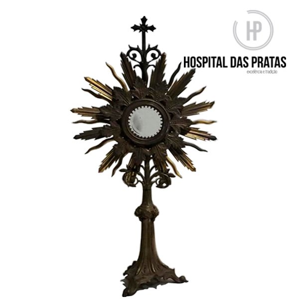Ostensório antes da restauração