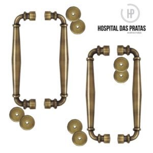 Puxadores bronze velho