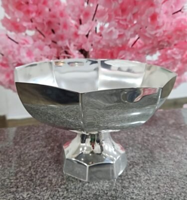 Fruteira redonda com base funda