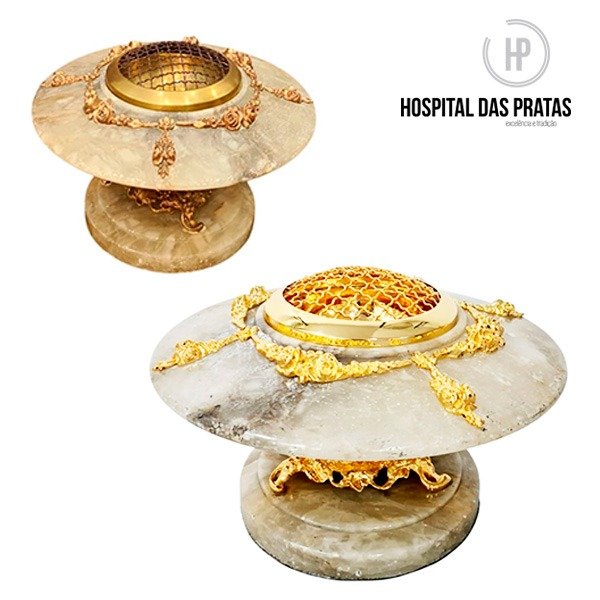 Banho de ouro em objetos decorativos: como funciona e em quais peças pode ser aplicado